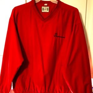 Budweiser Pullover jacket.